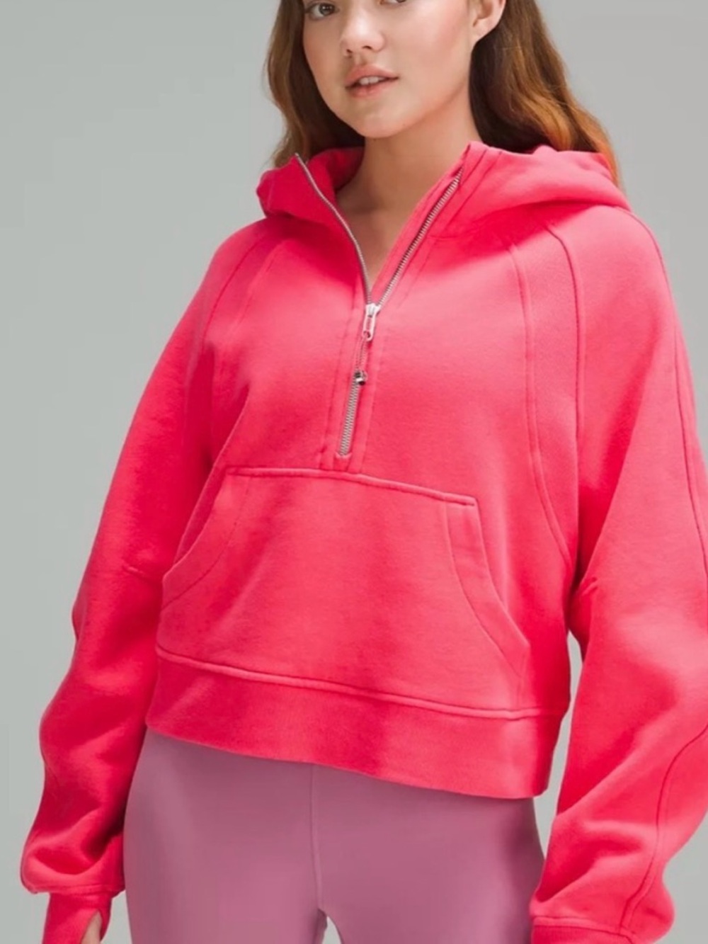 Lipgloss Pink Scuba Half Zip